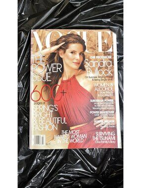 Vogue Magazine March 2005 Sandra Bullock - First Bound Copy